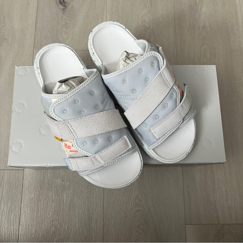 Jordan x Union Crater Slide SP Mens Women Unisex Gray Sz. 8 Kicks Sandals